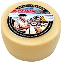 Los mejores  - Queso Idiazabal Blanco - Elaboración Artesanal Peso Aproximado 1300 gramos - Elaborado con Leche cruda de Oveja Latxa…
